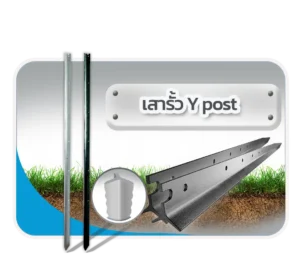เสารั้ว-Y-Post