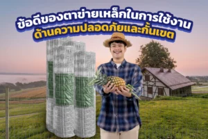 ข้อดีของตาข่ายเหล็กในการใช้งานด้านความปลอดภัยและกั้นเขต