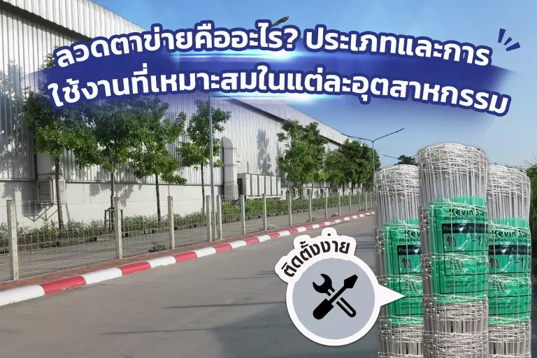 ลวดตาข่ายคืออะไร? ประเภทและการใช้งานที่เหมาะสมในแต่ละอุตสาหกรรม